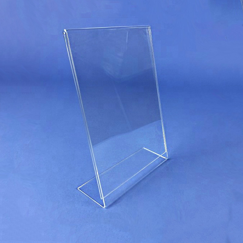 L-Shape Acrylic Literature Document Brochure Holder