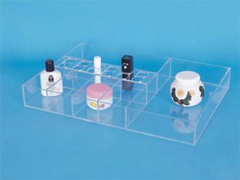 Professional durable customized MDF white cosmetic display information interactive Retail Mall Kiosk