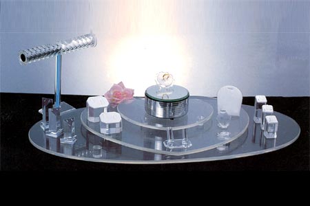Acrylic Makeup Cosmetic Display Stand