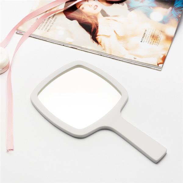 Custom Logo Promotion Gift Acrylic Handheld Makeup Mirror