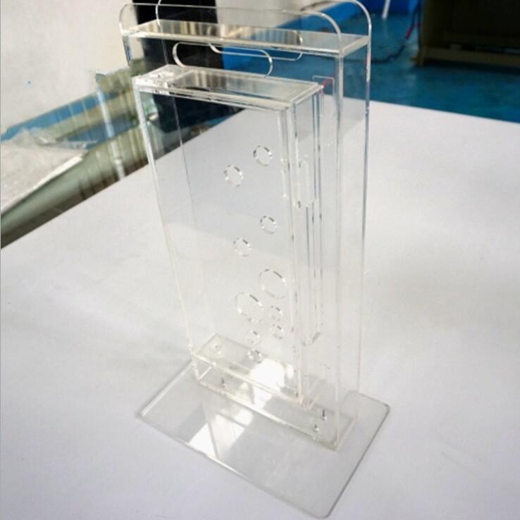 Clear Acrylic Lock Display Stand