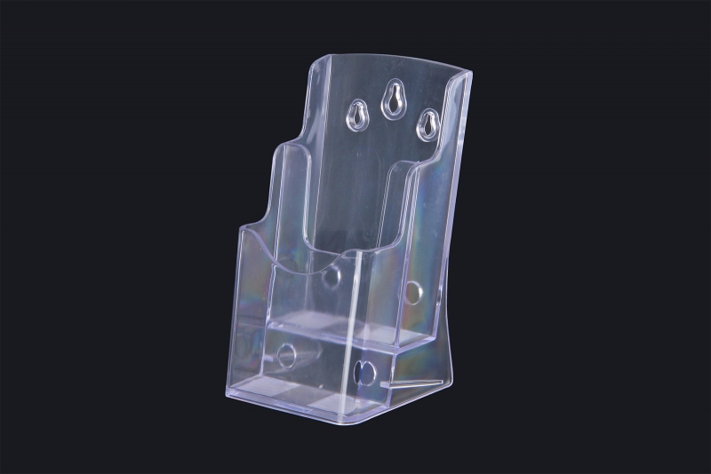 Acrylic transparent information rack