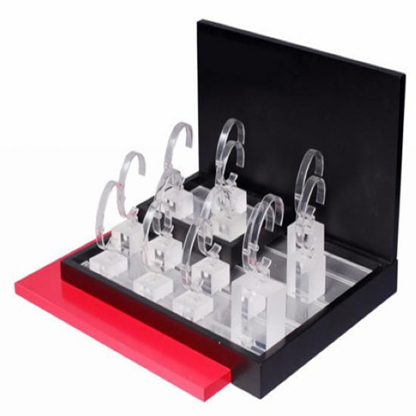 Acrylic Watch Jewelry Display Stand Counter Display Exhibition Stand