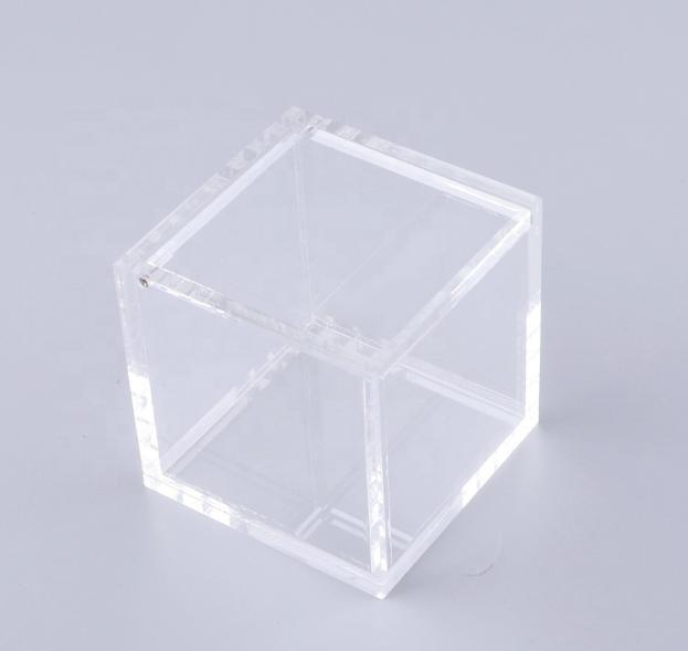 Small Square Acrylic Box with Lid