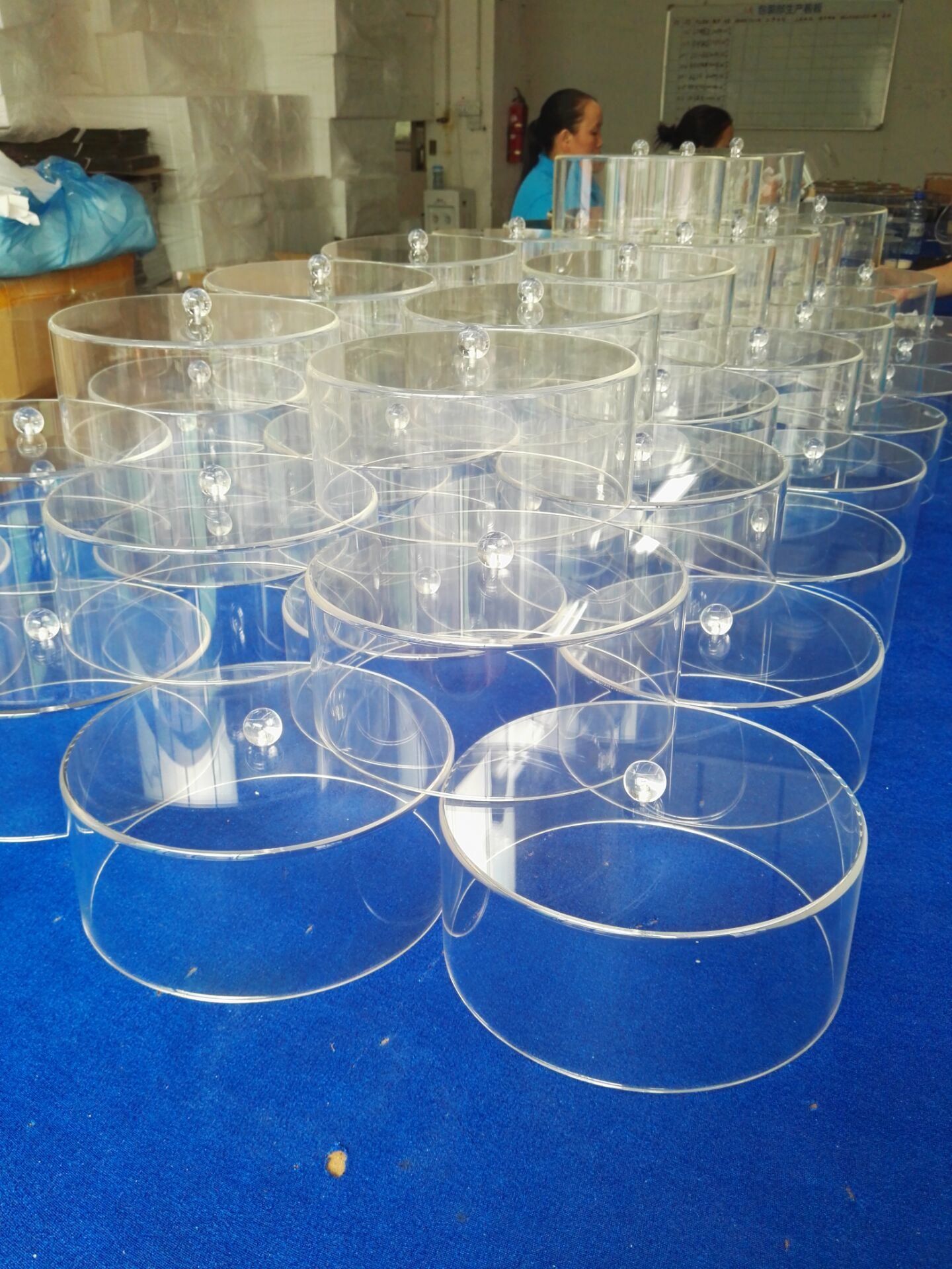 High Transparent Acrylic Cake Food Lids