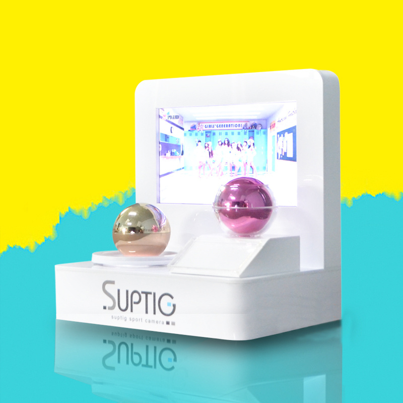 7&quot; LED Screen Acrylic Makeup Display