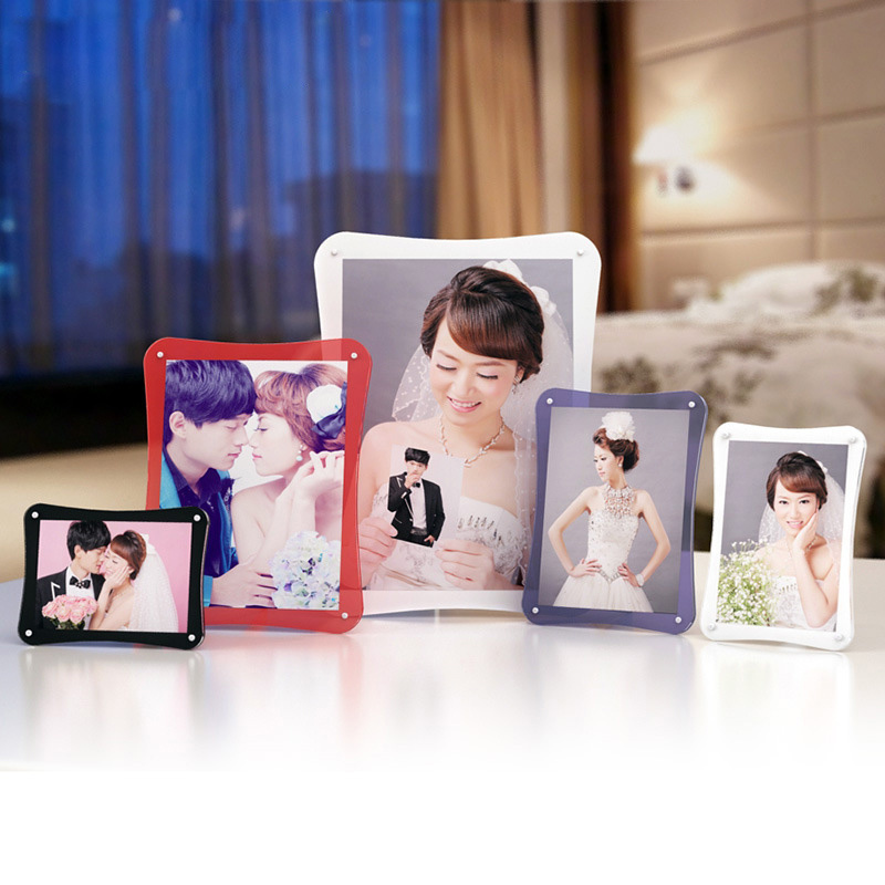 China Qcy Factory Direct Sale Popular Fashion Acrylic Photo Frame - China Photo Frame and Picture Fr
