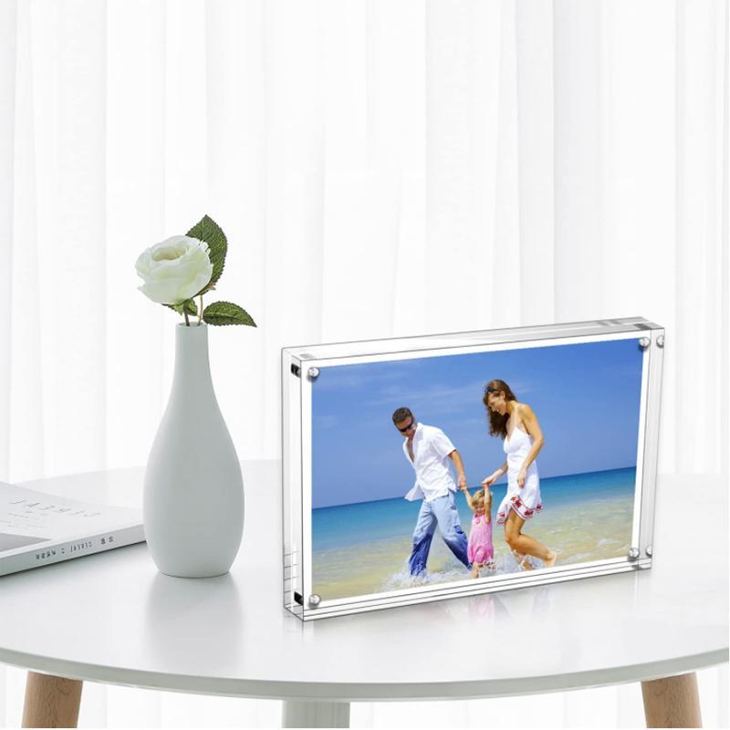 20mm Thickness Floating Acrylic Frame, Acrylic Block Frame