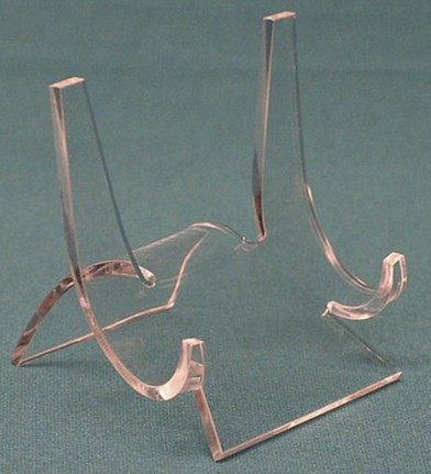 Clear Acrylic Plastic Display Stand Easel