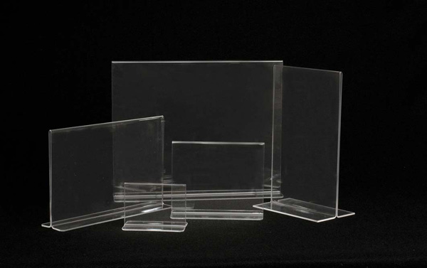 Kinds of acrylic sign holder sets