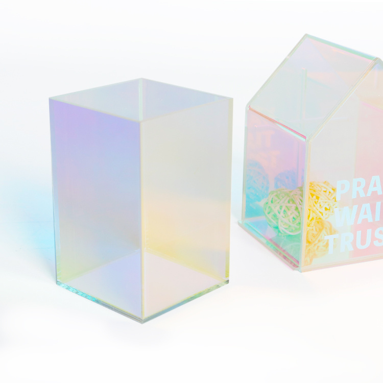 Clear Plexiglass Shoes Boxes Showcase Customized Transparent Acrylic Display Box