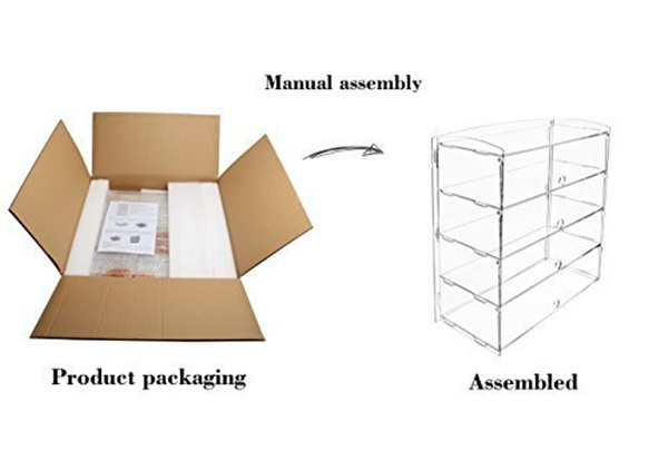 Clear Acrylic Display Stand, Acrylic Pastry Display