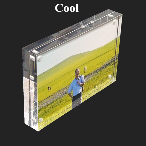 Magnet Acrylic Picture Frame/Plastic PMMA Acrylic Photo Frame