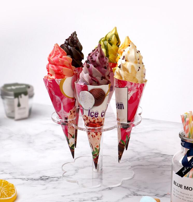 Customized Ice Cream Display Stand