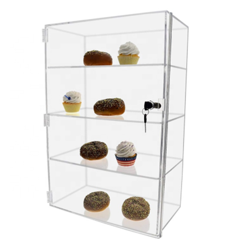 Acrylic bread display box HYAF-94