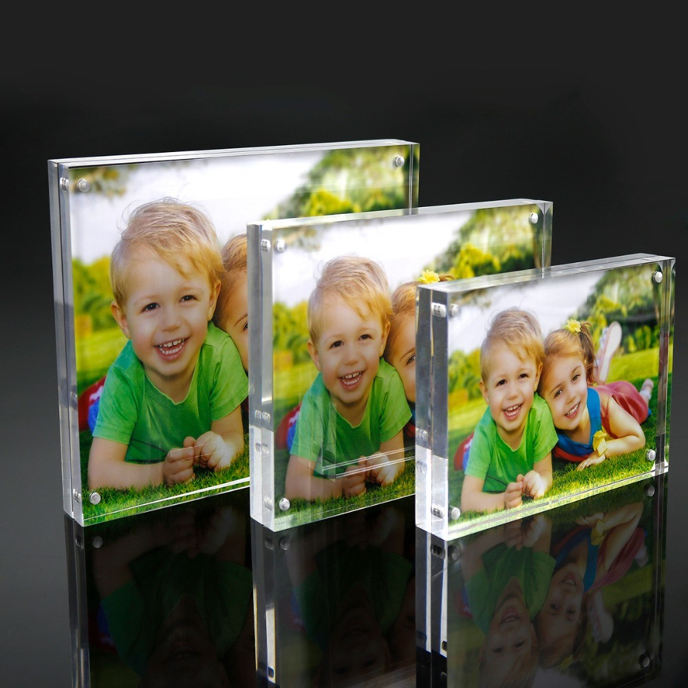 Promotion Gift Acrylic Photo Frame Magnet Picture Frame