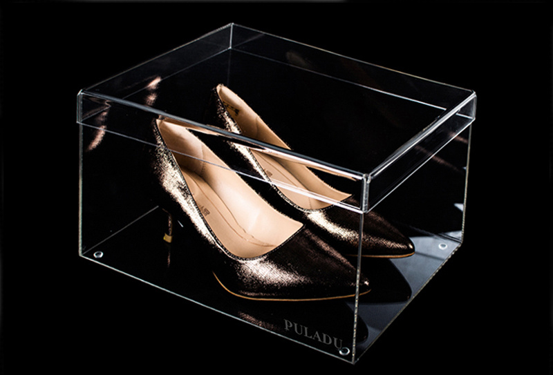 Customized Clear Acrylic Shoes Box