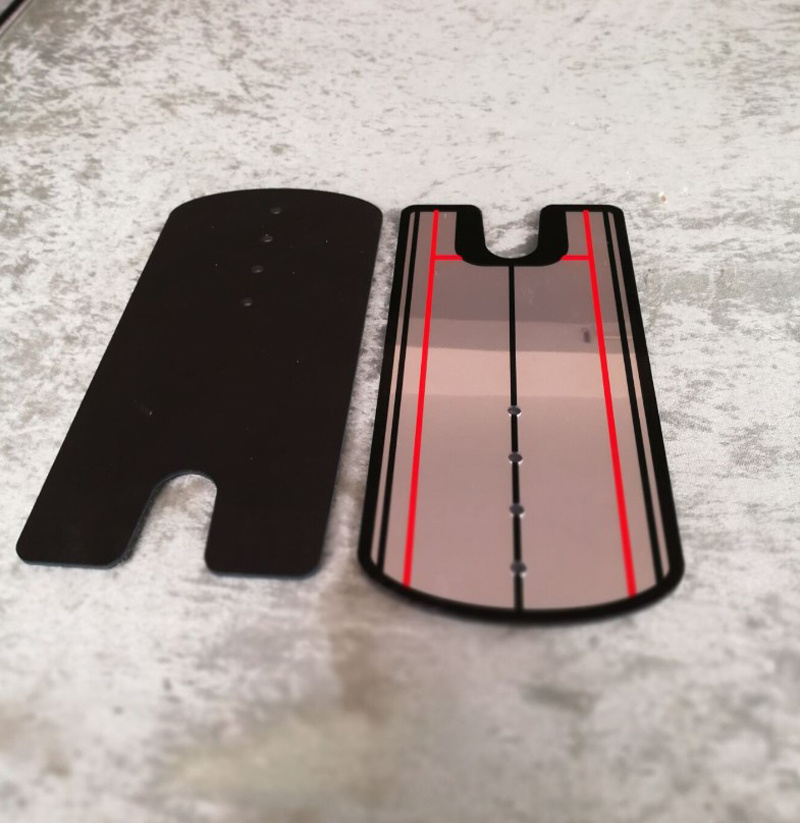Acrylic Golf Putter Practice Mirror
