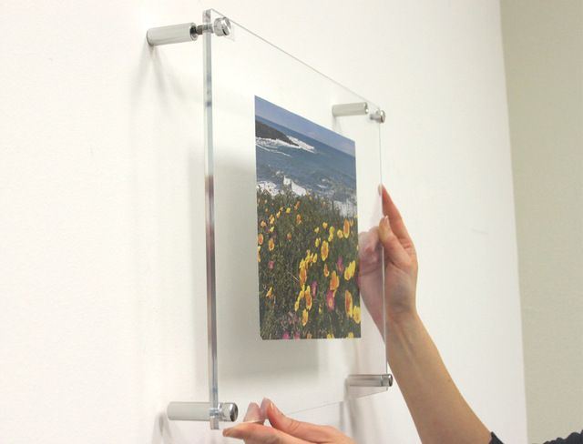 Acrylic Wall Mounted Photo Frame