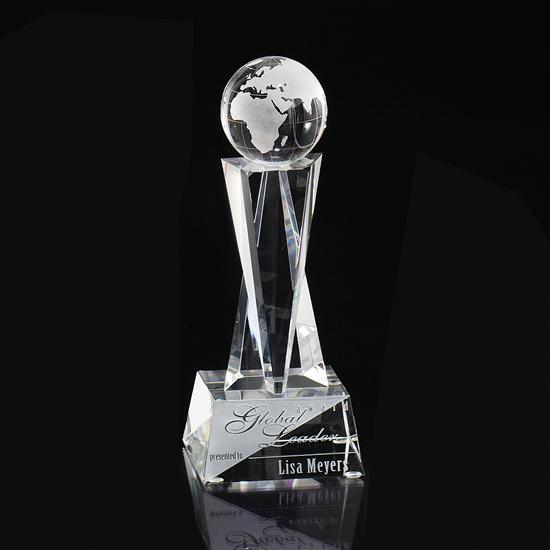Customize Ad-164 Clear Swimming Souvenir Laser Engraved Acrylic Trophy