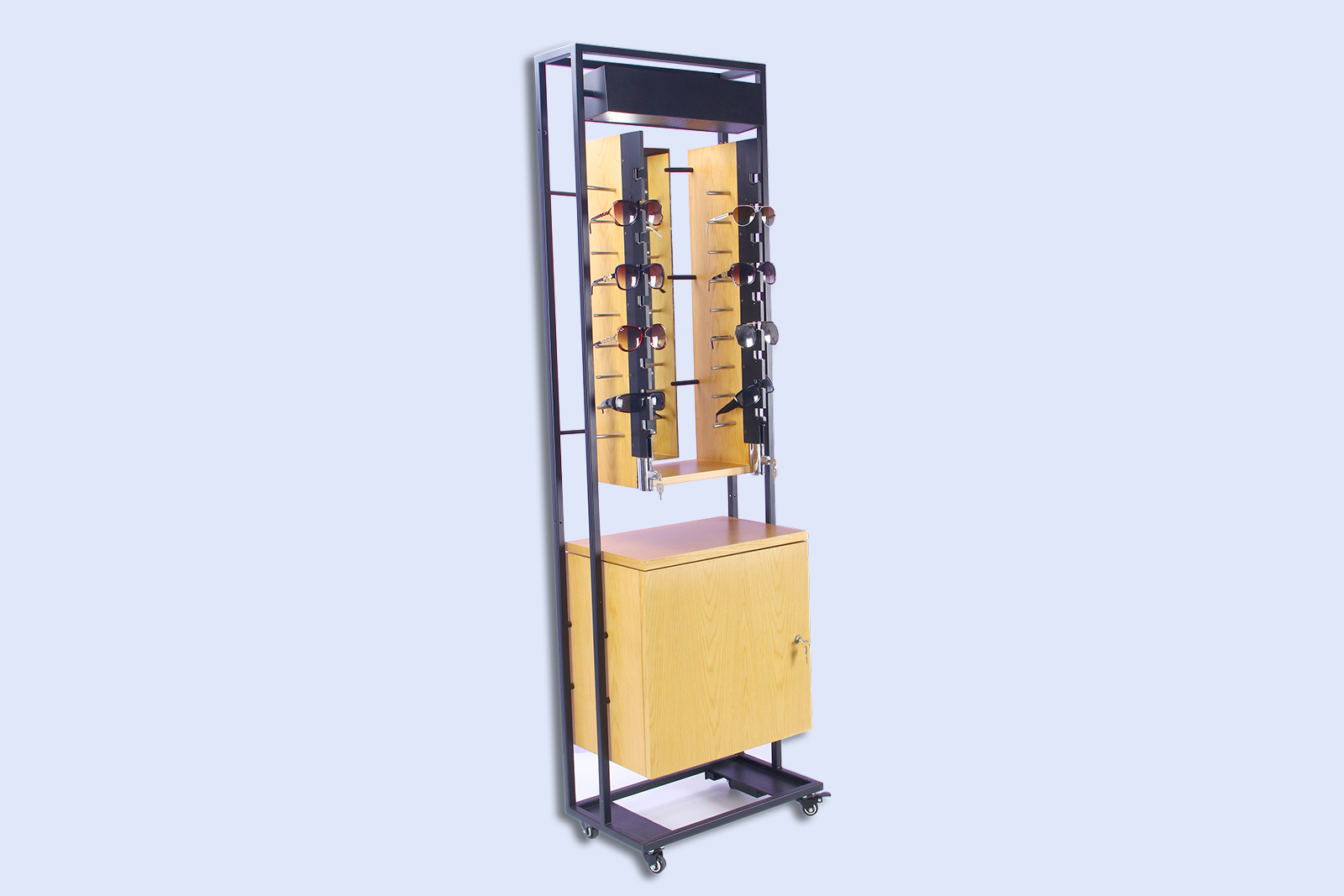 Acrylic glasses display rack