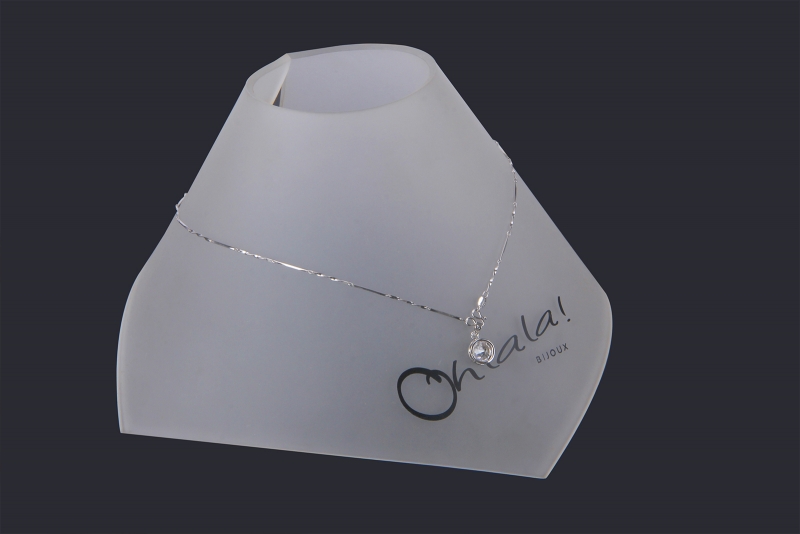 Necklace acrylic display stand