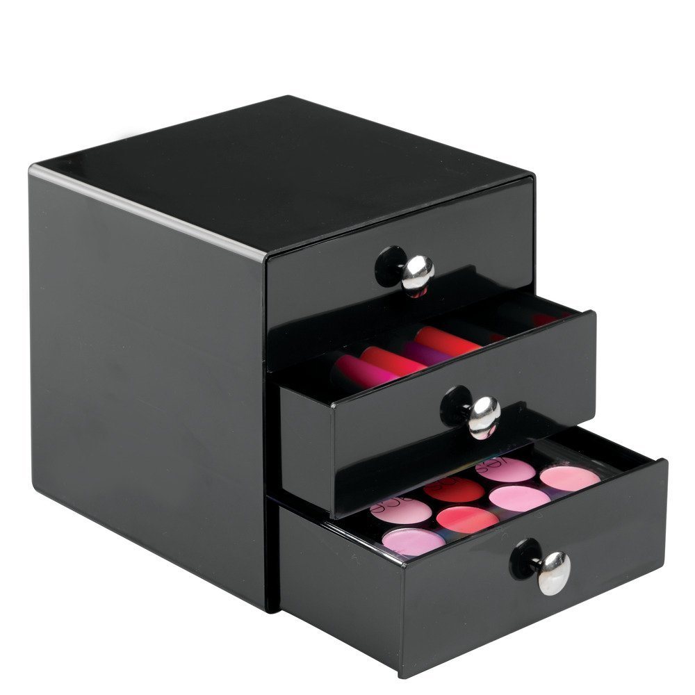 3 Drawer Stackable Acrylic Cosmetic Display Box