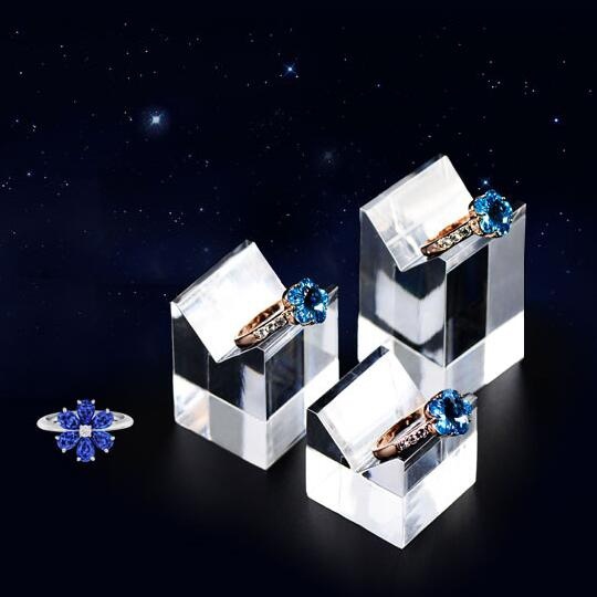 Acrylic Block Ring Display Rack