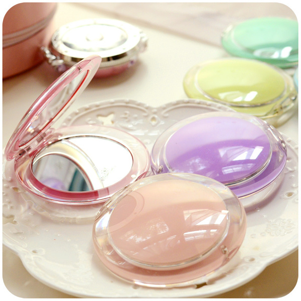 Promotion Gift Double Side Acrylic Makeup Pocket Button Mirror