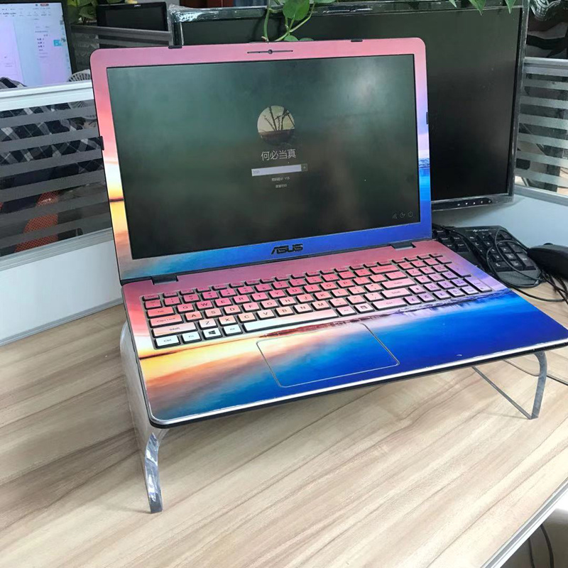 Desktop Clear Acrylic Laptop Holder