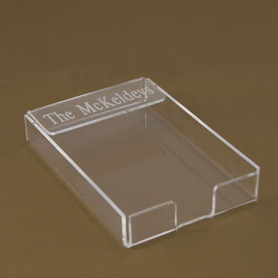 Customized Ad-169 Acrylic Clear Sign Menu Leaflet Holder