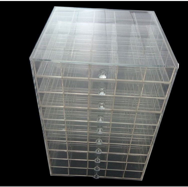 3-4-5-10 Drawers Jewelry Display Box Acrylic