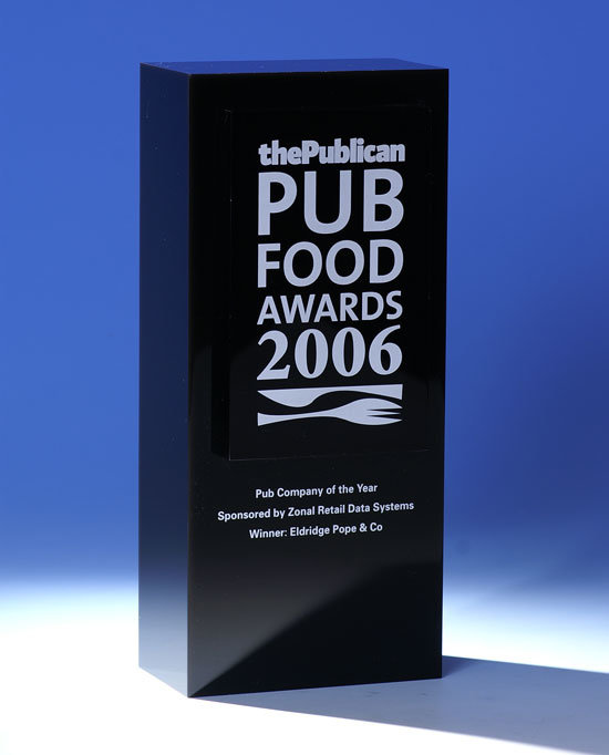 Customize Ad-192 Black Champion Trophy Laser Engraved Acrylic Sport Award