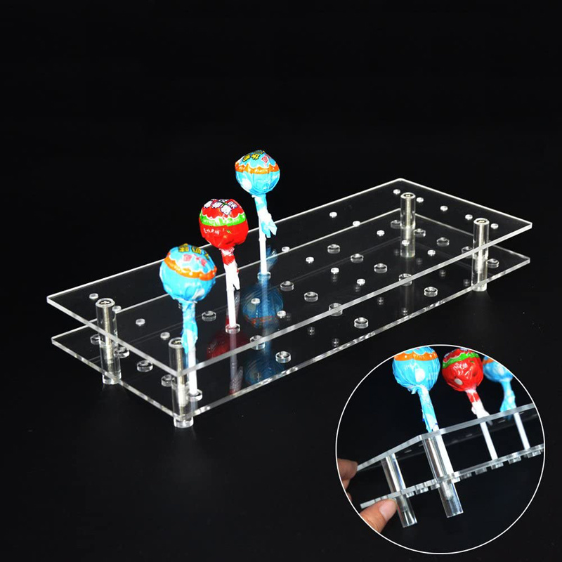 25 Hole Acrylic Lollipop Display Stand