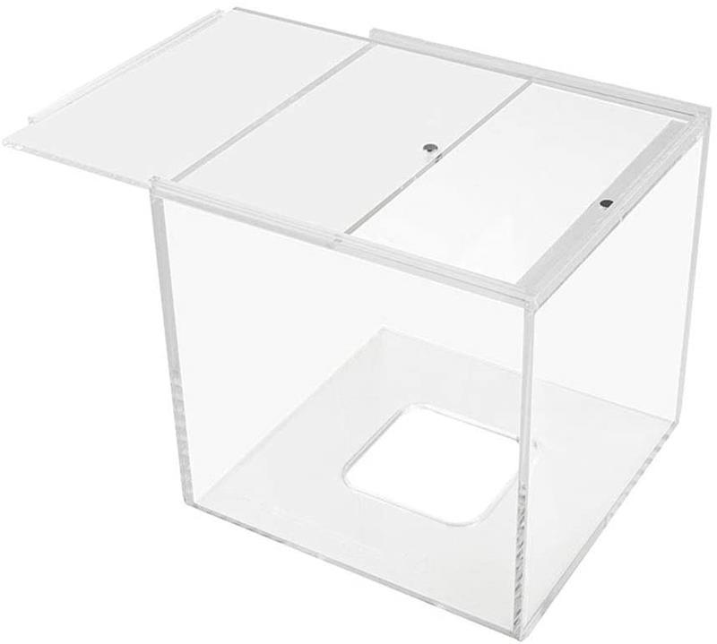 Clear Square Acrylic Box for Bathroom Bedroom Acrylic Tissues Paper Holder