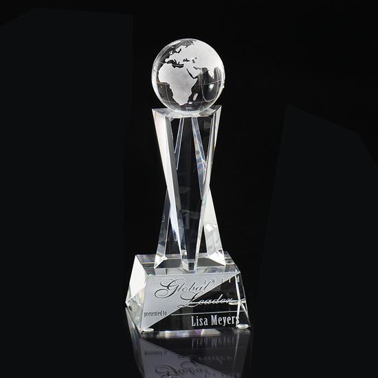 Customize Clear Laser Engraved Acrylic Trophy Event Award for&#160; Business