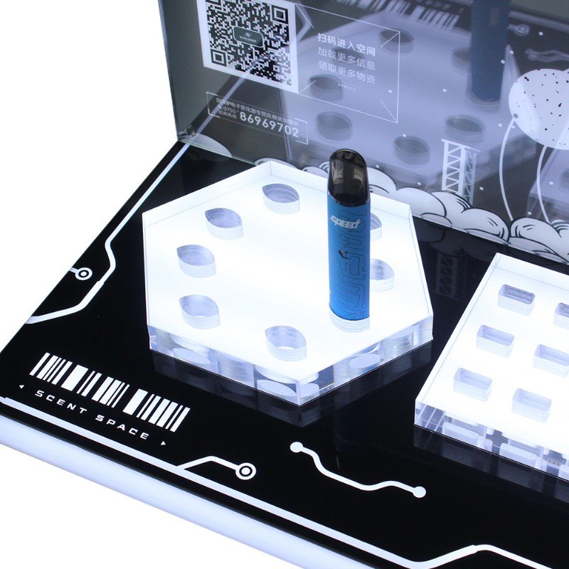 acrylic e-cigarette vape display