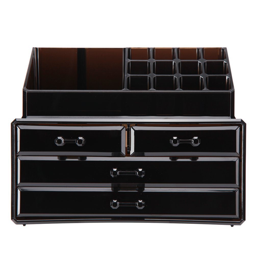 Tawny Acrylic Cosmetic Makeup Organizer Drawers