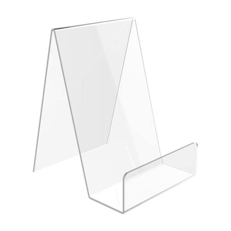 Acrylic Book Stands Holder Counter Poster Display Perspex Leaflet Brochure Stand