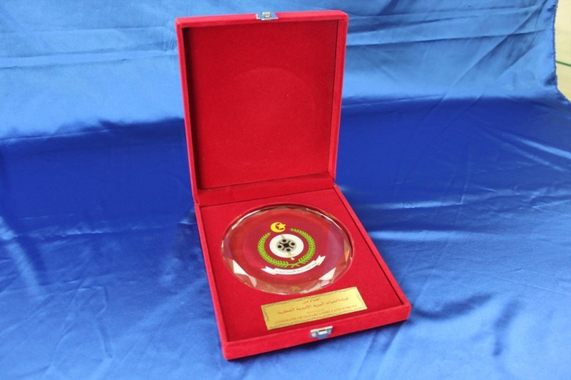 Customize Laser Engraved Souvenir Gift Clear Acrylic Trophy at-145