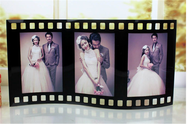 Acrylic Plastic Movie Film Style Strip Photo Frame