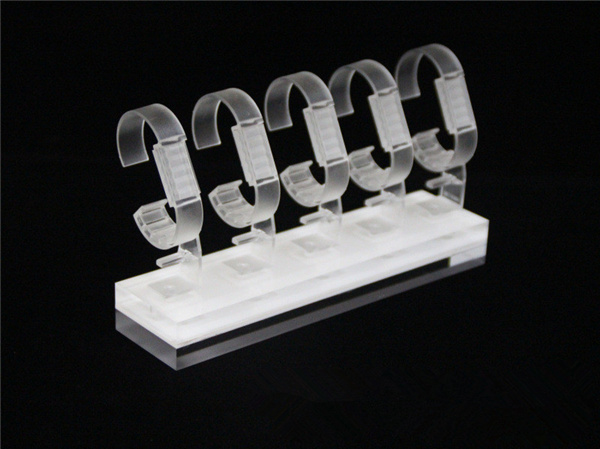 Horizontal Acrylic Watch Jewelry Display Stand