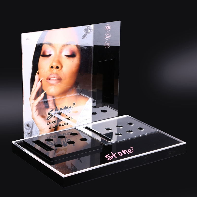 Acrylic Mirror Eyeliner Display Stand