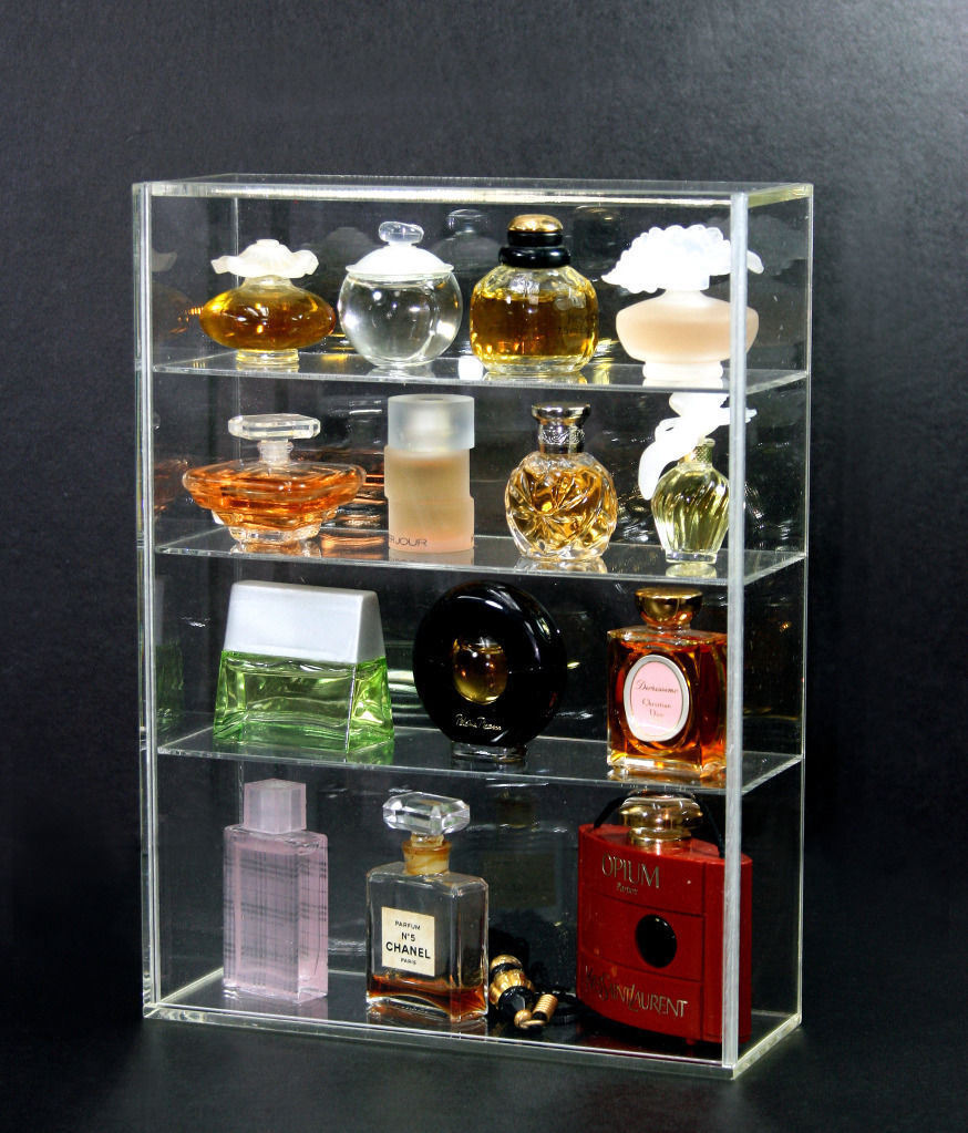 Acrylic Perfume Cosmetic Display Showcase