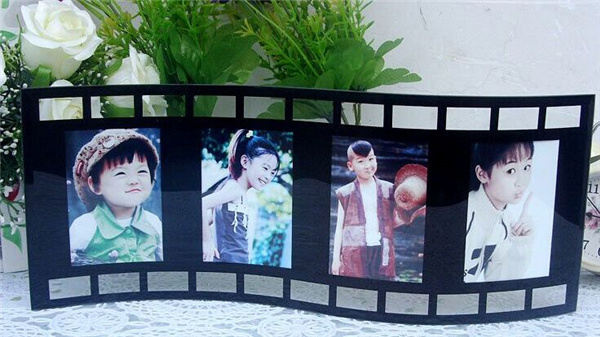 Acrylic Plastic Movie Film Style Strip Photo Frame