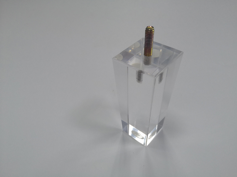 Clear Acrylic Furniture Fittings Legs A43