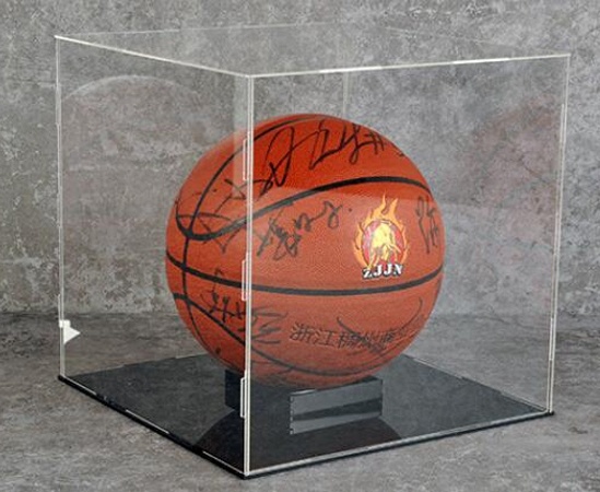 Customized Acrylic Basketball Display Box