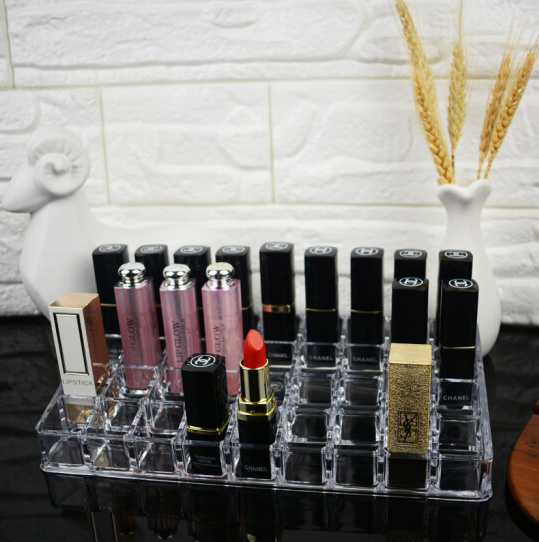 Low MOQ Acrylic Cosmetic Display Stand Unit