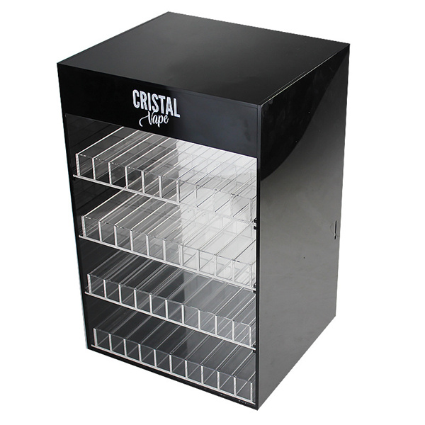 Locked Counter Acrylic Ecigarette Stand, Vape Juice E Liquid Display Cabinet