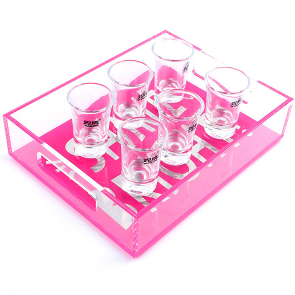 Custom Acrylic Pastry Tray Lucite Serving Tray Acrylic Tray